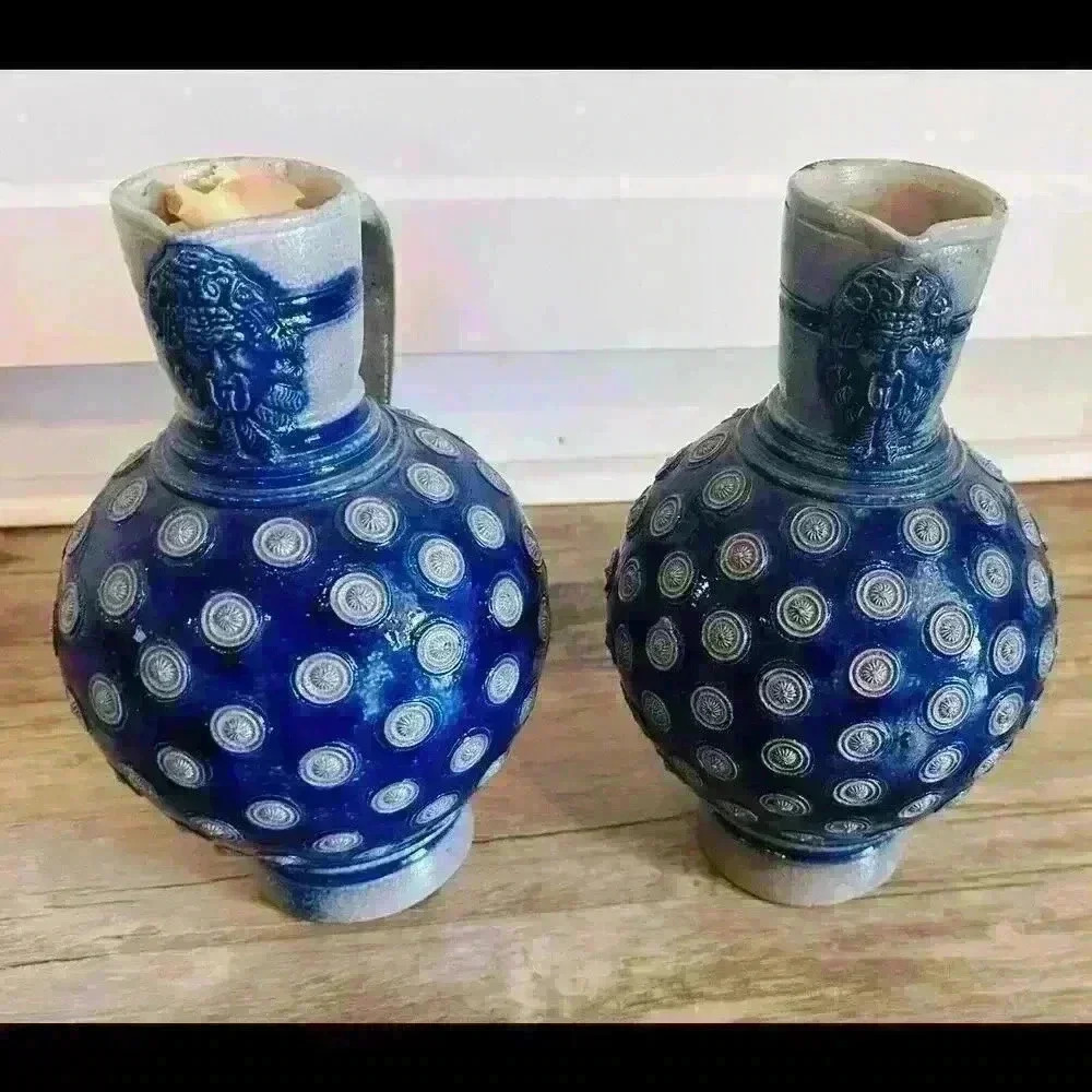 Rare  German Westerwald  Glaze Stoneware  Enghalskanne  Jug 17th Century